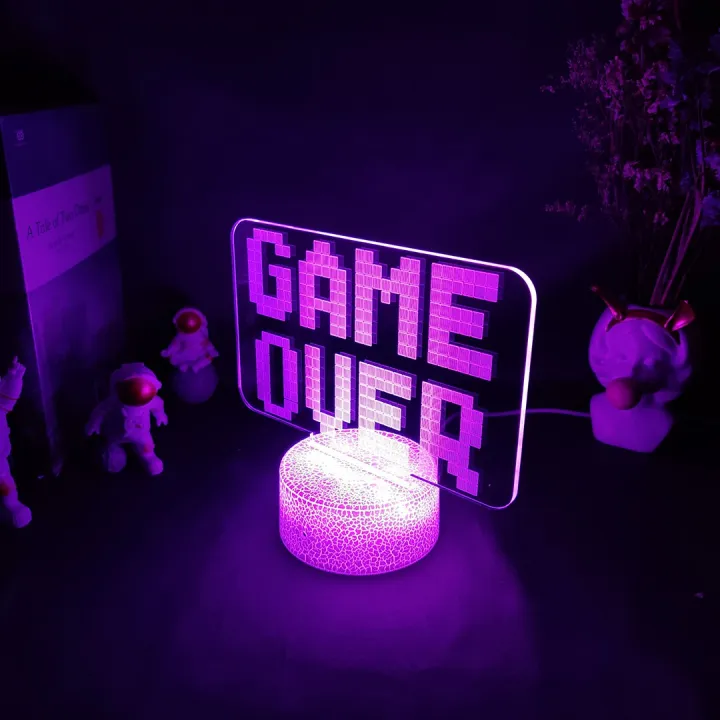 Gaming%20Room%20Computer%20Desktop%20Setup%20Lighting%20Decor%203D%20Illusion%20GAME%20OVER%20Sign%20Night%20Lamp%20Playstation%20Nintendo%20Player%20Cool%20Gift%20-%20Image%206