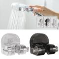 Shower Head Holder Wall Mount Bracket Adjustable Suction Cup Holder Bathroom Accessory Integrated Bracket. 