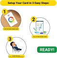 1Pc Reusable Review Tap Google Reviews Tap NFC Review on Google Tap Enhances SEO Saves Time User-Friendly. 
