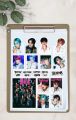 Kpop Stray Kids Stickers New Album ROCK STAR 5-STAR Photo Album Pvc Stickers Fashion Group Idol Photo Prints Pictures Fans Gift. 