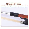 JDXHLAU Professional 4/4 Brazilwood Violin Bow Playing Violin Bow Musical Instruments Portable Learn Practice Bow. 