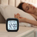 Desktop Digital alarm clock Functional Digital display Backlit Electronic desktop clock LED display 12/24 hour LED alarm clock. 