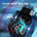 USB LED Quick Charge PD 28W USB Charger QC3.0 2A Fast Wall Charger Mobile Phone Charger for Samsung Xiaomi iPhone 14. 