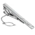 【BestGO】Men Practical Silver Stainless Steel Tone Simple Necktie Tie Bar Clasp Clip Pins - intl. 