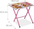 Table for Kids STUDY TABLE |Relaxdays Folding Children's Furniture Set, Metal Folding Chair & Table, Princess Motif, Space-Saving Foldable |LMH395LKG |eMALL. 