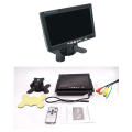 4X Mini TV 7 Inch HD Monitor 800X480 Portable Car LCD Screens on DVD/CMMB Two Input for Passenger Cars Trucks. 