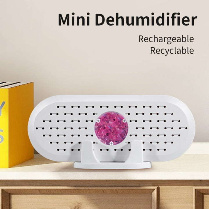 Mini Dehumidifier Cycle Portable Electric Dehumidifiers Reusable Moisture Absorbing Machine USB Charging for Closet Shoe Cabinet