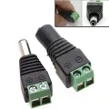 (NEW) 5 pc DC 12V plug connector adapter for 5050 led trip light upply. 