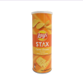 Lays Stax Extra Chesse 170g | Lay’s Stax Potato Chips | Extra Cheese Flavor | Cheesy Crunchy Snack Tub. 