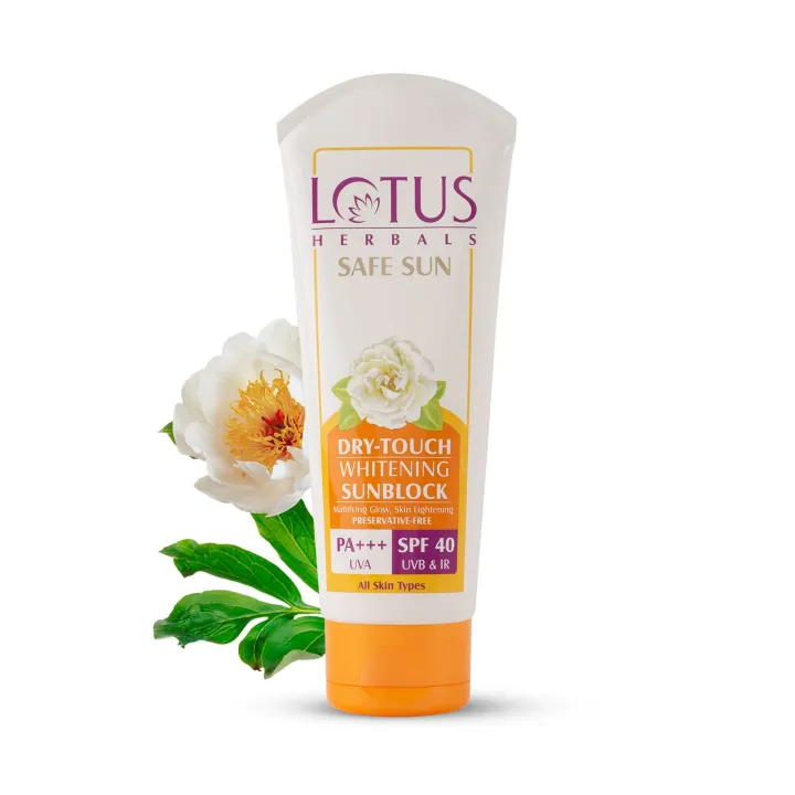 Lotus%20Herbals%20Safe%20Sun%20Dry-Touch%20%20Sunscreen%20SPF%2040%20PA+++%20%2050g%20-%20Image%202