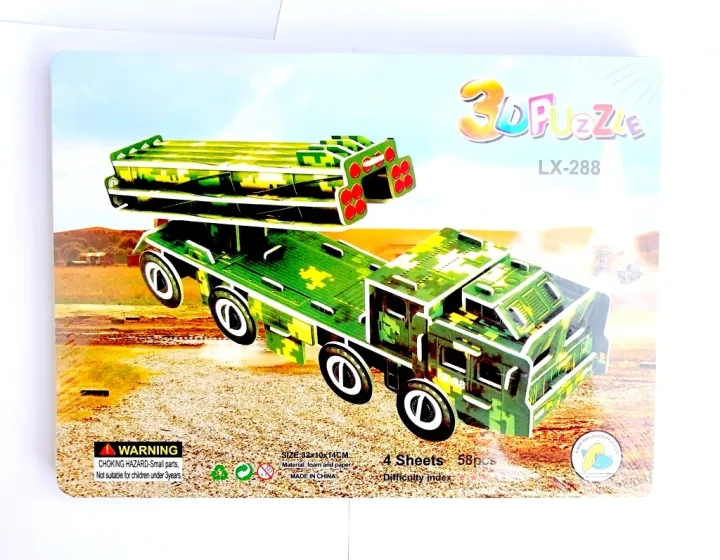 LX-288%203D%20DIY%20Puzzle%20Jigsaw%20Puzzles%20Cartoon%20House%20Toy%20Kid%20Early%20Learning%20Children's%20Educational%20Toys%20-%20Image%203