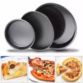 Round Pizza Plate Pizza Pan Deep Dish Tray Carbon Steel Non-stick Mold Baking Tool Baking Mould Pan Pattern 29m, 26m, 24m Kitchen & Dining Bakeware Baking Trays & Pans. 