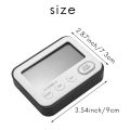 4X Digital Kitchen Countdown Timer: Teachers Classroom Counter Large LCD Loud Magnetic Clip Kids Simple Clock Mini Small. 