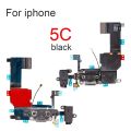 1pcs Bottom USB Charger Flex For iphone 5 5S SE 2020 Charging Port Dock Connector Flex Cable With Mic Replacement Part. 