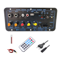 Bluetooth Amplifier Board HiFi Bass Amplifier Subwoofer Audio Karaoke Amplifier Board Speaker Motherboard (EU Plug). 