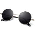 Suptmv Round Metal Frame Sunglasses for Men with UV Protection Vintage Fashion Genuine Shades for Men 2023 New Driving Aesthetic Eye Glasses for Men Style SU35Mini - Figures. 