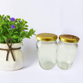 Glass Jar Bottle with Aluminium Lid  350 ml / Glass Bottle with Lid. 