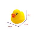 12pcs Rubber Duck Baby Bath Toys Rubber Colorful Quack Ducks for Children Summer Swimming Pools Play Bathroom 3.5*3.5*3cm. 