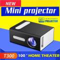 Upgraded LED Mini Projector 1080P LCD USB TF AV Cartoon Kids Gift. 
