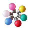 1W LED B22 Color Bulb (Green, Red, Blue, White, Yellow). 