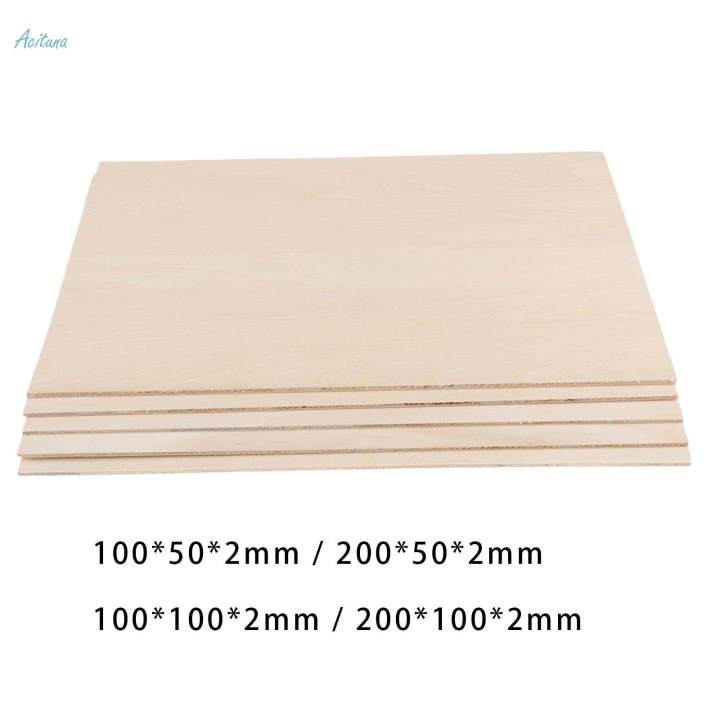10%20Pieces%20Wood%20Sheets%20Board%20Thin%20Plywood%20Board%20for%20Making%20Plane%20Model%20Crafts%20100x50x2mm%20-%20Image%205