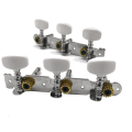 1R1L Classical Guitar Locking String Tuning Pegs Keys Tuners Three Position Steel Column Knob Tuners Chord Shaft. 