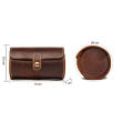 Roll Retro Case Travel Box Leather Storage Box Watch Box. 
