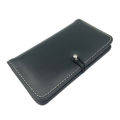 Compact Leather Pocket Notepad & Cardholder Case. 