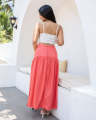 Quinn Maxi Skirt -Pink. 