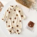 Casual Cute Bear Autumn Baby Boys Girls Rompers Long Sleeve Infants Clothing Unisex. 