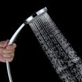 Handheld Shower Head with 5 Spray Setting Modes, Water Saving Showerhead, Multi-Functions, Bathroom Accessories Chrome Plated Round Shower Heads. 