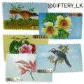 3 pcs Fridge magnet polymer clay stamp style. 