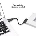 JITEN USB Adapter High-Speed ROM Slimline Drive 7+6 13Pin for Laptop CD/DVD Mini Sata II Converter Cable Slimline Drive Wire Adapter Cord USB3.0 to Mini Sata Cable. 