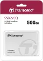 Original Transcend 500GB SSD220Q 2.5" Solid State Drive - 3 Years International Brand Warranty. 