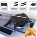 Non-Stick Gas Stove Compatible Hand Sandwich Toaster Grill Sandwich Maker. 