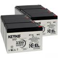 KEYKO Rechargeable UPS Battery 12V 7.5AH. 