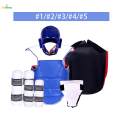 5 Pieces Taekwondo Protective Gear Karate Sparring Gear for Muay Thai. 