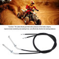 ATV Brake Cable Front Brake Line High Strength Abrasion Resistant for GY6 125 150 200 250cc. 