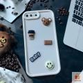 CAMMY 3D Bear Cute Case For iPhone 15 14 13 12 11 Pro Max Xs SE 8 7 Plus Back Cover For Girls Fashion Lovely Cute Minimalism Soft Silicone Coffee Cartoon Design Cases Kawaii New. 