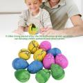 12Pcs/Set Water Hatching Inflation Dinosaur Egg Large Size Colorful Growing Educational For Kid Children ft. 