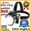 Head Torch Rechargeable & Flashlight Aiko 665. 