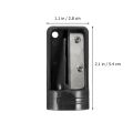 2 PCS Woodworking Flat Sharpener Office Children Stationery Colored Mechanical Pencils Pencil Sharpener Handheld Electric School. 