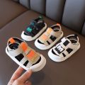Boys sandals2023Summer New Boys and Girls Kindergarten Non-Slip Soft Sole Shoes Korean Style Children's Closed Toe Beach Shoes. 