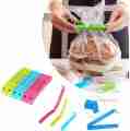 5pcs/Set Kitchen Accessories Seal Clips Sealing Bag Sealer Food Storage Tools Fruit Snack Preservation Bag Clamp Kitchen Gadgets. 