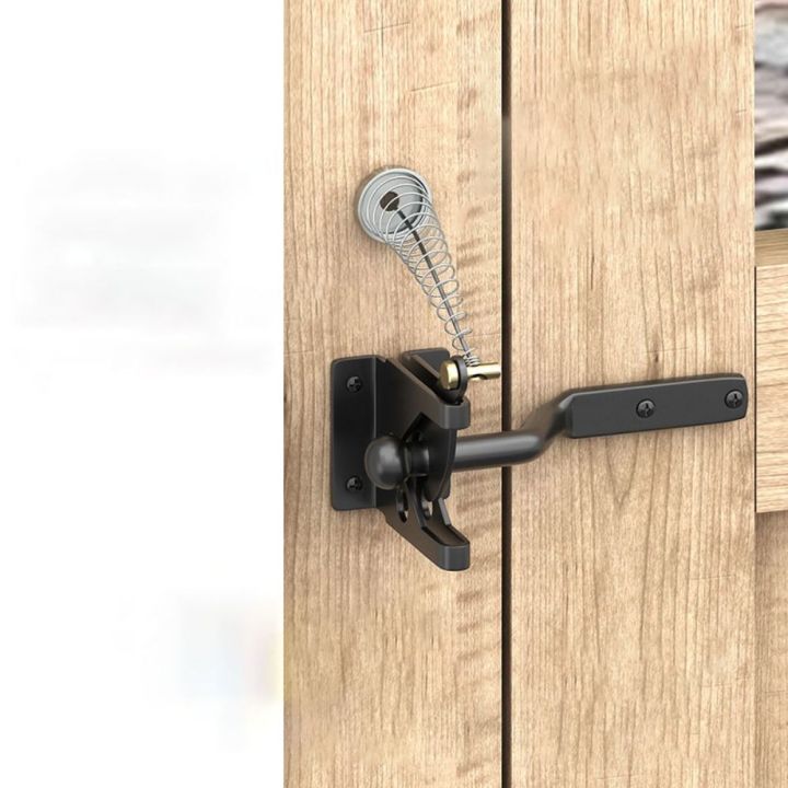 Gate Hardware Steel Spring Cable Self Locking Gate Carbon Steel Light ...