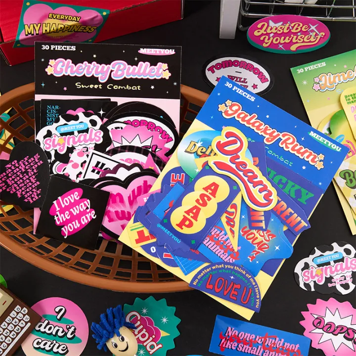 Sweet%20Blow%20Series%20-%20Sticker%20Bag%20Creative%20Korean%20Ins%20Hand%20Tent%20Diy%20Decorative%20Material%20Paper%20-%20Image%207