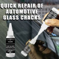 30ml Car Auto Glass Repair Fluid Can Quickly And Easily Repair Small Cracks Chips/prevents Damage From Spreading Restores Windshield. 