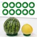 10Pcs Fruit Display Nonskid Base Anti Rolling Displaying Display Rack Circle Frame Mat Watermelon Protection Stand for Supermarket Shop , small. 