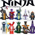 [ Creative Assembly ] Python Phantom Ninja Series Snake Monster Army Compatible with Lego Scepter Soul Eater Flame Scroll Building Blocks Toy. 