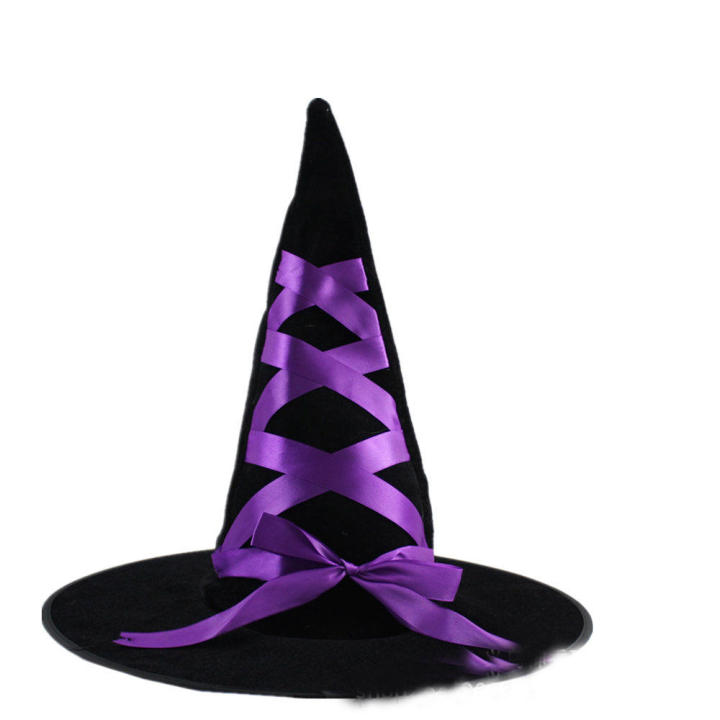Witch-themed%20Party%20Accessories%20Halloween%20Decoration%20Supplies%20Wizard%20Hat%20Cosplay%20Masquerade%20Party%20Decorations%20Witch%20Costume%20Accessories%20-%20Image%206